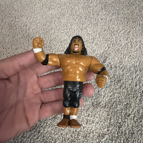 WWF Hasbro Samu Head Shrinkers Wrestling Figure Vi...