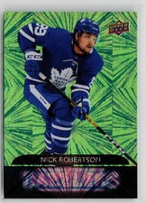 Nick Robertson - 2020-21 Upper Deck Dazzlers Green #DZ-91 Toronto Maple Leafs