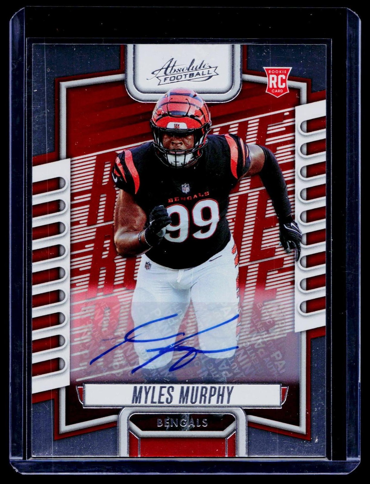 2023 Panini Absolute #159 Myles Murphy Signature Rookies