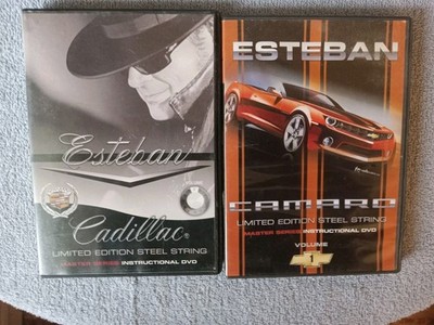 Lot Of Two ESTEBAN DVDS Camaro Vol. 1 And Cadillac Vol. 2 Great Condition