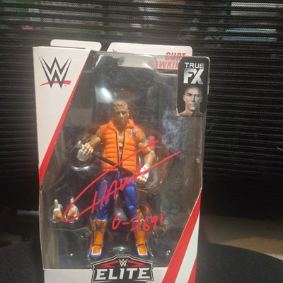 WWE Elite 64 Curt Hawkins Action Figure Mattel Brian Myers Autographed Signed