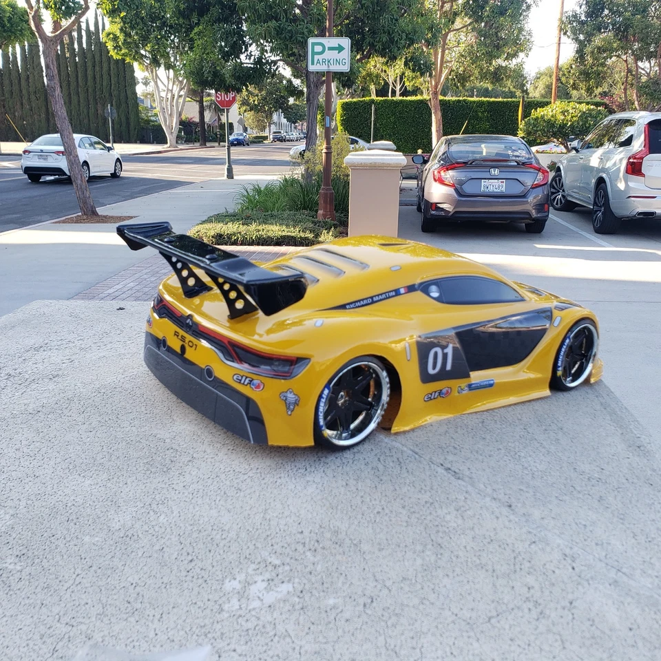 200mm 1/10 Custom Print RENAULT 4Tec-2 DC10 YD2 HPI MST TT02 Body Only - Image 3 of 4