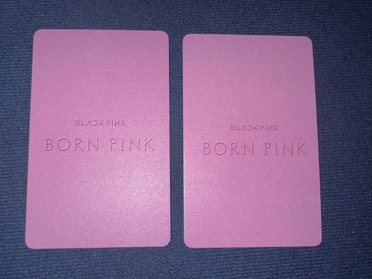 BLACKPINK OFFICIAL KMSTATION KMS LUCKY DRAW PHOTOCARD JISOO JENNIE