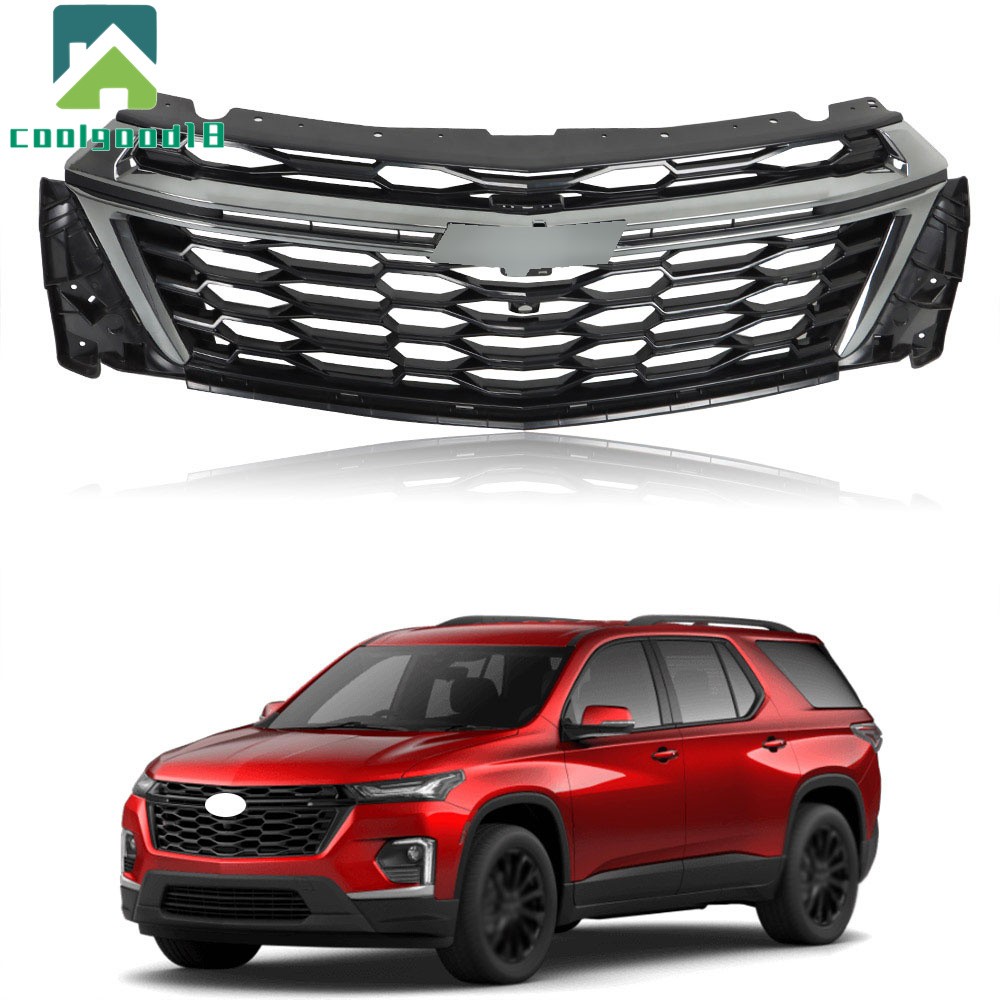 Horizontal Billet Style Front Upper Bumper Fit For Chevrolet Traverse 2022-2023