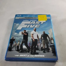 Fast Five (Blu-ray/DVD, 2011, 2-Disc Set)