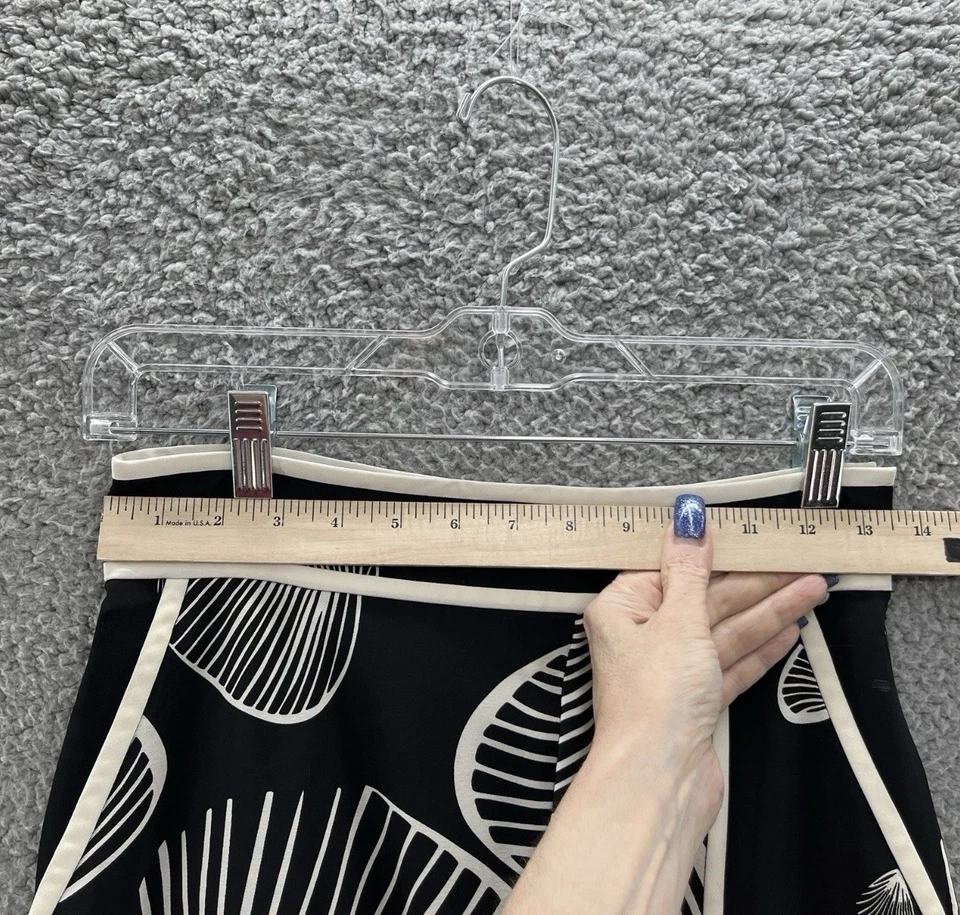 Saia anos 90 estampa concha seda sarongue envoltório falso mini festa na praia - Imagem 2 de 4