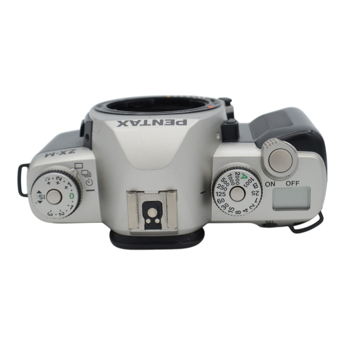 Pentax ZX-M 35mm Film SLR Camera Body, Silver (For Parts