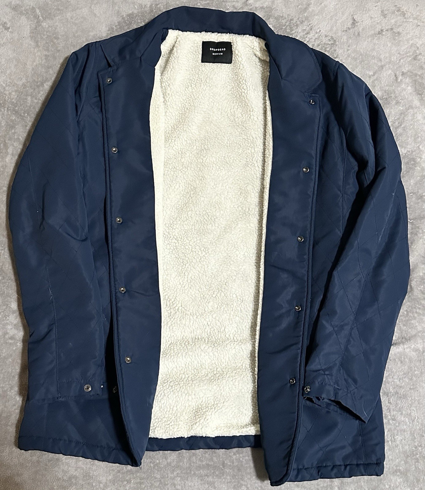 Dropdead Blue Tracker Jacket (Size Medium) - image 3