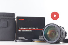 Almost MINT SIGMA 17-50mm f/2.8 EX DC OS HSM Lens for Nikon From JAPAN 790