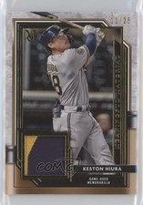 2021 Museum Collection Meaningful Material Relics Gold 11/25 Keston Hiura 0eo6