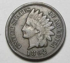 1892 INDIAN HEAD CENT,FULL LIBERTY, VERY NICE COIN!!!!(A5)