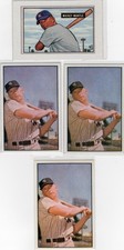 1989 Bowman MICKEY MANTLE 1951 REPRINT SWEEPSTAKES+ 3- 1989 Bowman 1953 Reprints