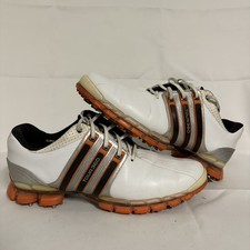 Adidas Tour360 US 8.5 EVG791003 Climaproof Men Orange White Golf Spike Shoes USA
