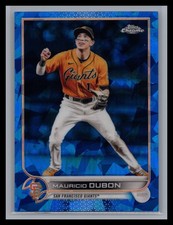 2022 Topps Chrome Sapphire Edition #246 Mauricio Dubon Refractor SF Giants