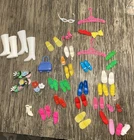 Vintage Barbie Francie Skipper Kenn Doll Mod Squishy Boots Shoes Accessories Lot