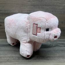 Minecraft 2017 Mojang Pink Pig Stuffed Animal 11  Soft Plush Figure Brand New