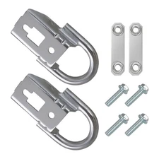 New RH&LH Chrome Towing Hooks Kit for Ford F150 F-150 20158-2024 Cab Pickup 2.7L