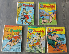 lot 5  BD ZEMBLA n°  64.65.67.73.88 de 1968 LUG