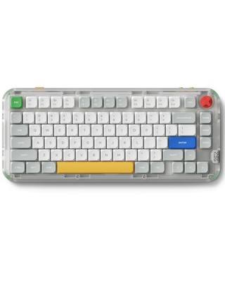 Kick75 Wireless Low Profile Keyboard with Knob,75% Layout 80 Keys RGB Backlit...