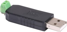 USB to RS485 Converter Adapter ch340T chip 64-bit Window 7 Supported black