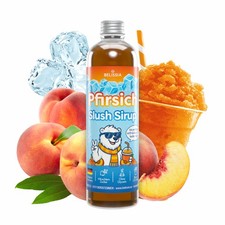 Belissia Slush Eis Sirup 250ml Konzentrat - Pfirsich - für Slush-Eis & Wassereis