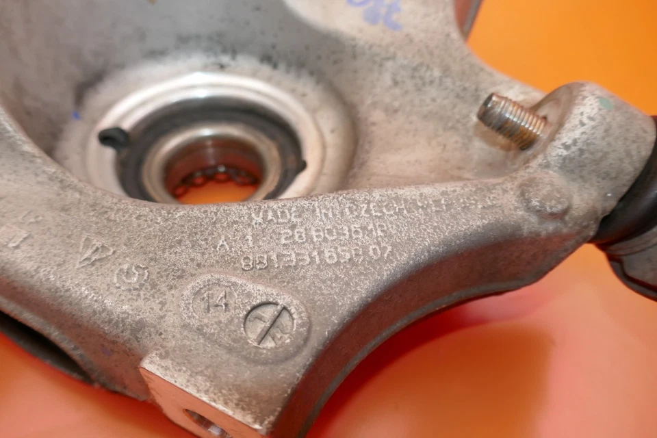 Brazo de control derecho delantero derecho porsche boxster 2013 2014 2015 2016 99134165807 Foto 3 de 4