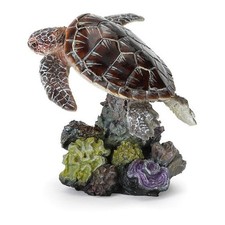 Mini Figura Colección Bandai Gashapon Arrecife de Coral Criaturas Arrecife Tortuga Verde
