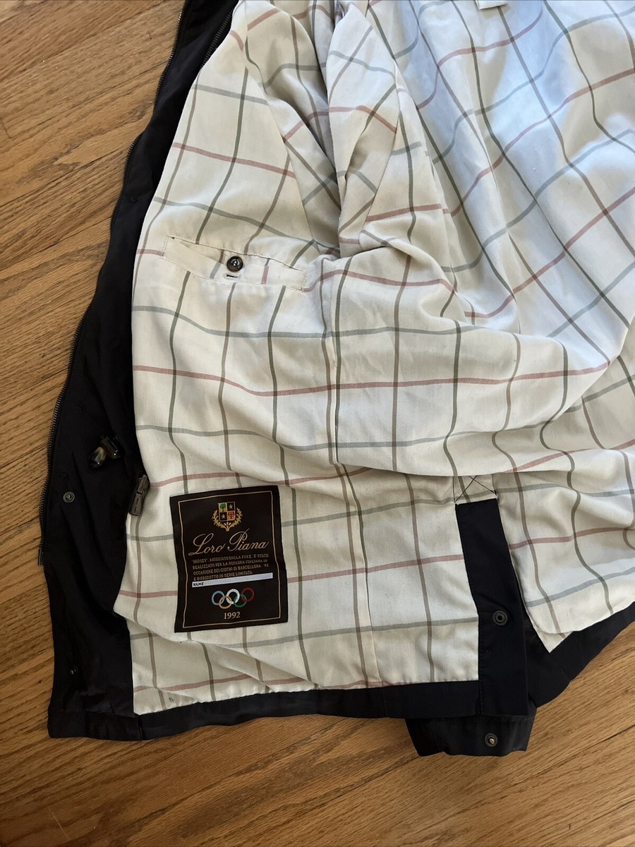 イタリア製 LoroPiana 1992 OlympicClassicCoat Loro Piana Horsey 1992 Olympics Classic Coat Size XL | eBay