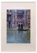 Palazzo Da Mula Venice Monet A3 A4 Framed Print Picture