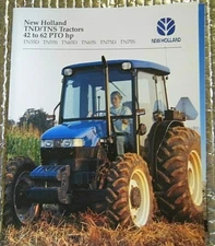 Factory New Holland Dealership Spec Brochure 1996 Tractors TND/TNS 40 to 62 HP