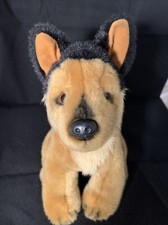 FAO Schwarz Plush German Shepherd Stuffed Animal Dog 2012