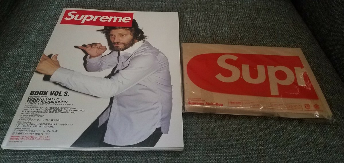 Supreme BOOK VOL 3 シュプリーム ギャロ ステッカー付き Supreme BOOK VOL 3 シュプリーム ギャロ ステッカー付き - メルカリ