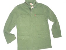 levi green denim jacket