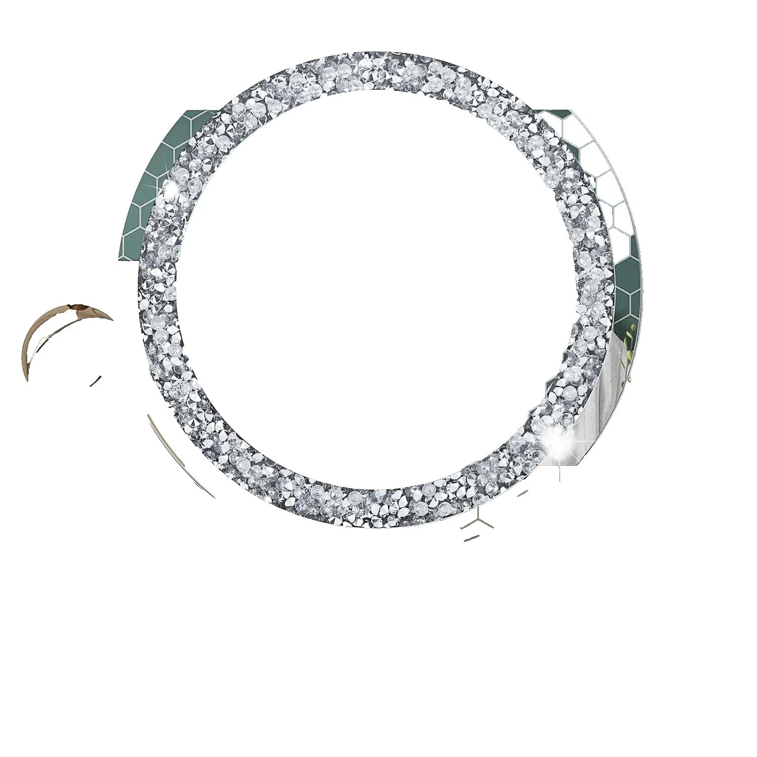 Glass Frame Bathroom Mirrors