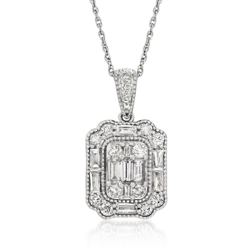 RR118 BLK Diamond ncklc main image 0