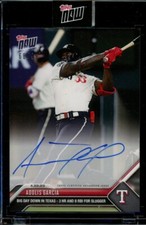 2023 Topps Now #170A Adolis Garcia Auto Autograph #d /99