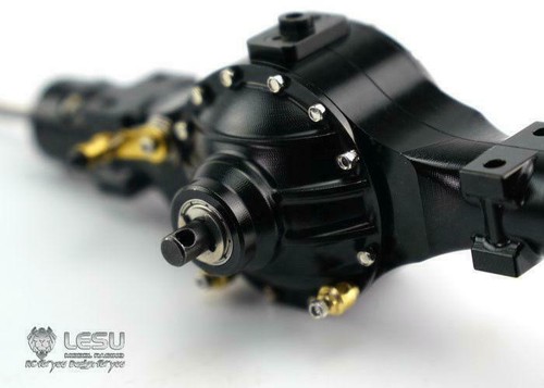 US STOCK LESU Metal Rear Axle Differential Lock 1/14 RC Tractor Truck Car Parts - Picture 2 of 9