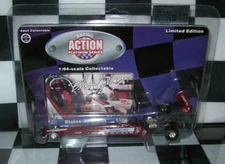 BLAINE JOHNSON TRAVERS (RED) 1996 TOP FUEL DRAGSTER NHRA 1/64 ACTION DIECAST CAR