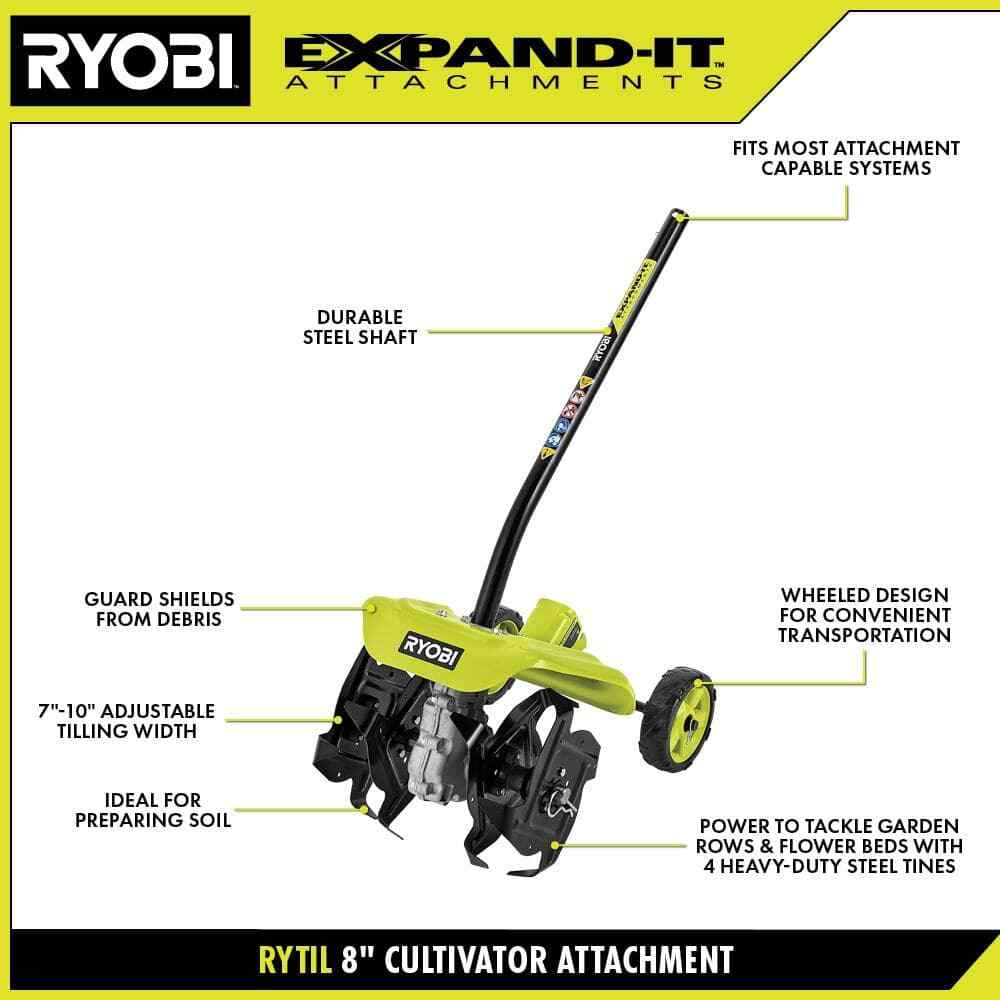 RYOBI Expand-It Universal Tiller String Trimmer Attachment
