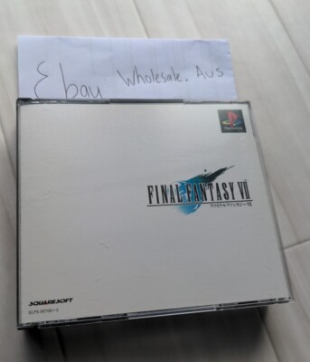 Final Fantasy 7 Complete VII FF7 FFVII PS1 PlayStation NTSC-J