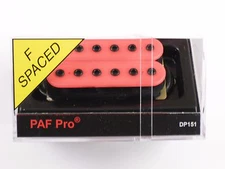 DiMarzio F-spaced PAF Pro Humbucker Pink DP 151