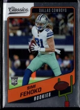 2021 Panini Classics Premium SIMI FEHOKO RC Dallas Cowboys