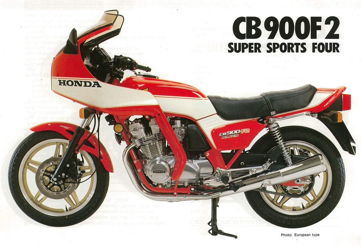 HONDA Poster Classic CB900 F2 CB900F2 1980 1981 1982 Suitable to