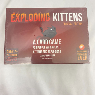Exploding Kittens Party Card Game Original Edition (Brand New Sealed)