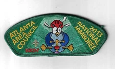 2013 National Jamboree JSP Atlanta Area Council Bikin' GRN Bdr. [ELL-876]