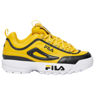 yellow and black filas
