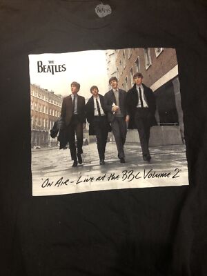 The Beatles On Air Live at BBC Tシャツ The Beatles 2014 On Air Live at the BBC volume 2 Promotional T