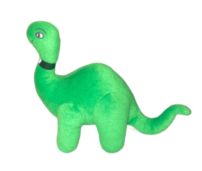 Sinclair Oil Plush Green DINO Dinosaur 12 1/2 -EUC Clean Plush