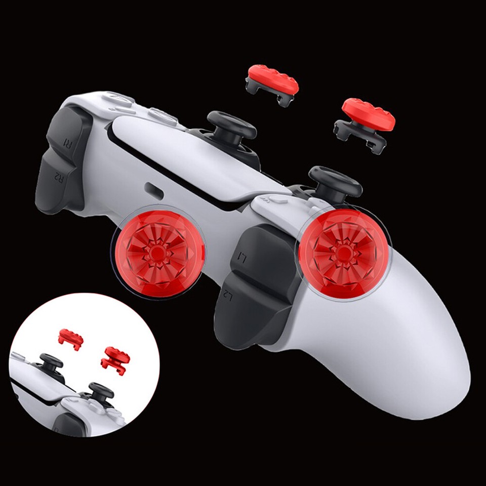 2Pcs Button Joystick Caps AntiSlip Thumb Grips Caps for PS4 for PS5