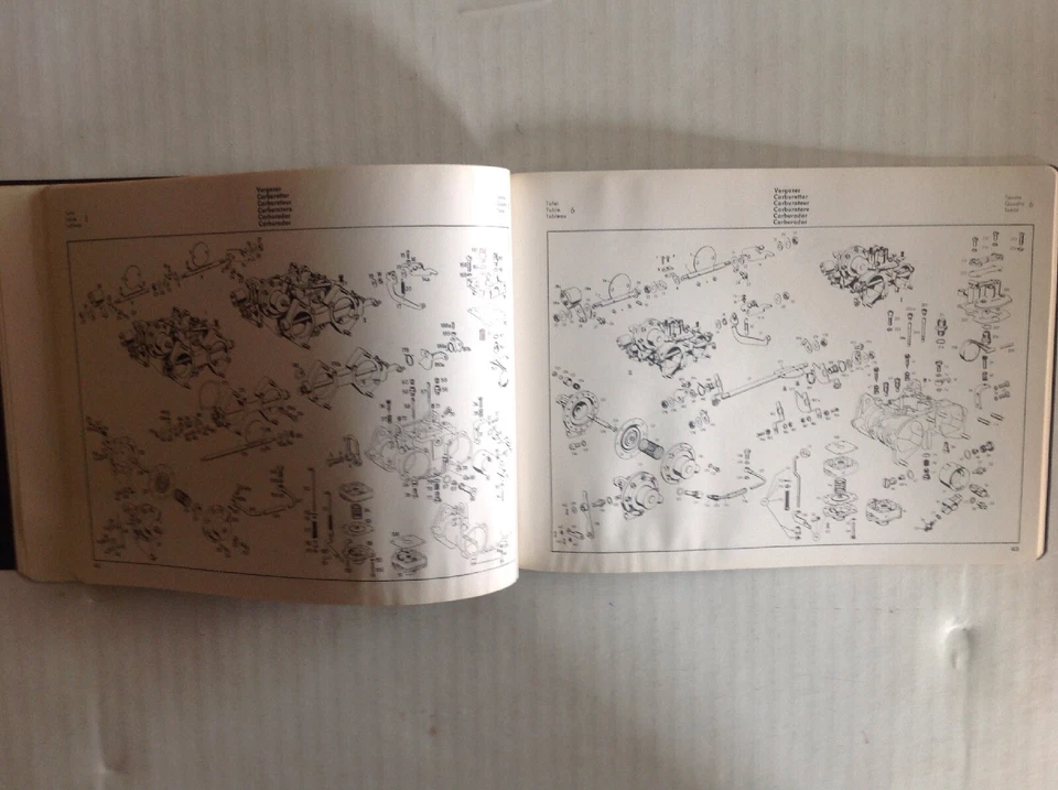 Catálogo libro de piezas del propietario Mercedes Benz 1959 190SL C #12003 Foto 4 de 4